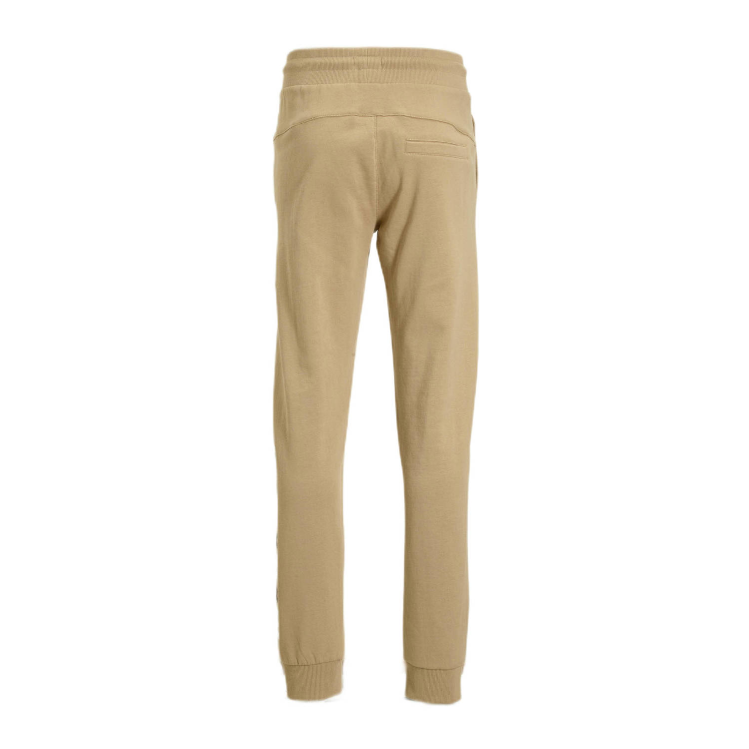 Me & My Monkey joggingbroek met printopdruk beige