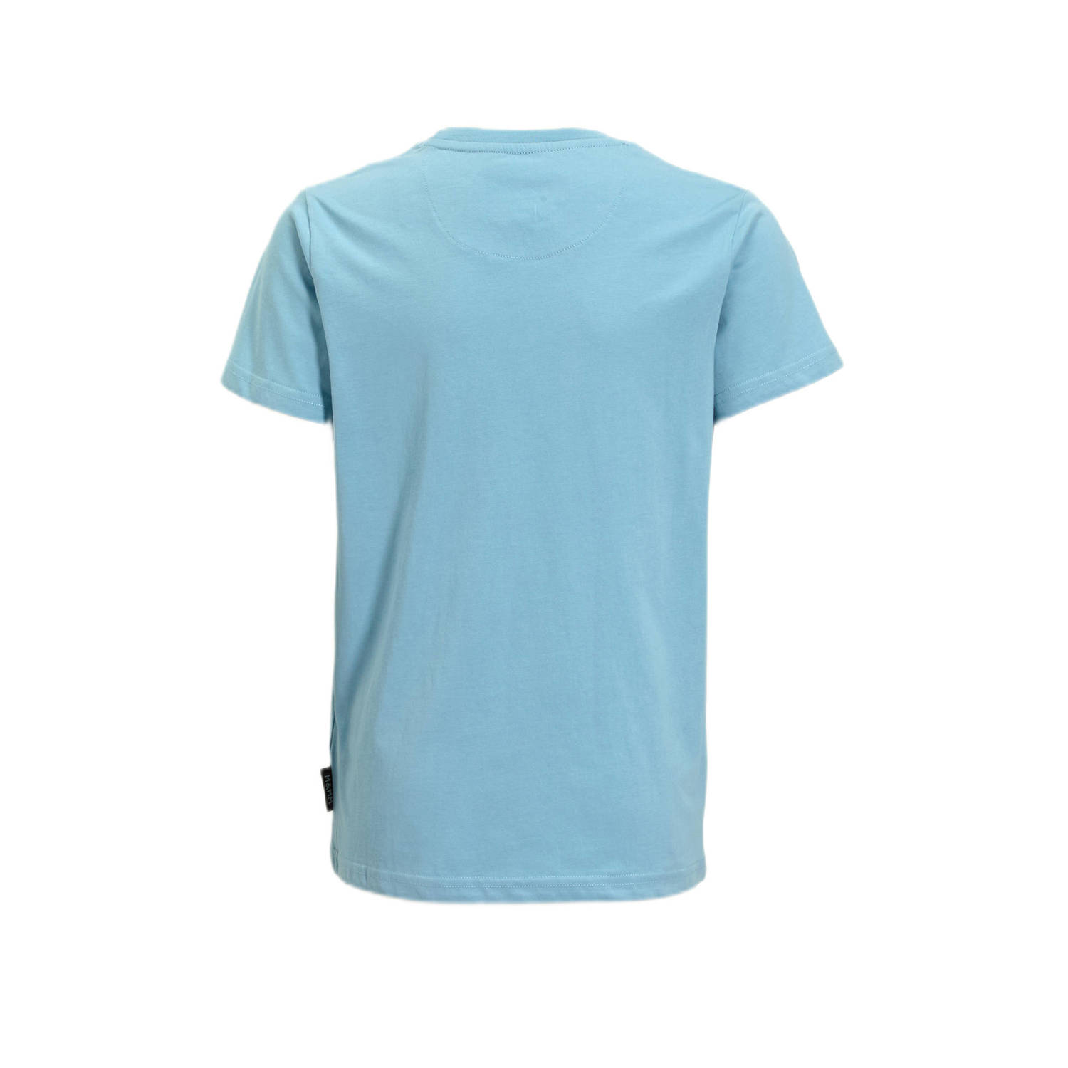 Me & My Monkey T-shirt met printopdruk blauw