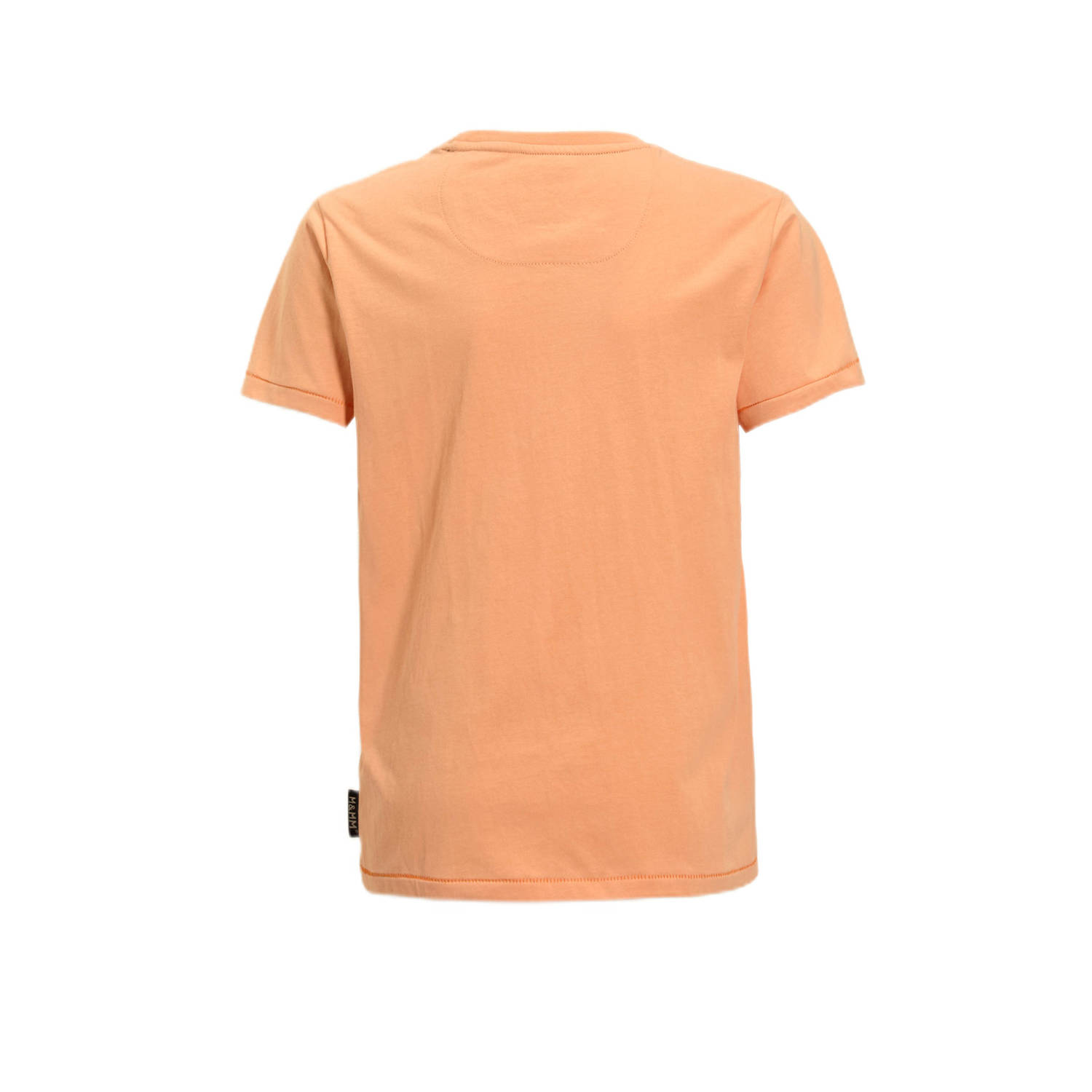 Me & My Monkey T-shirt met printopdruk oranje