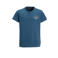 Me & My Monkey T-shirt met printopdruk blauw