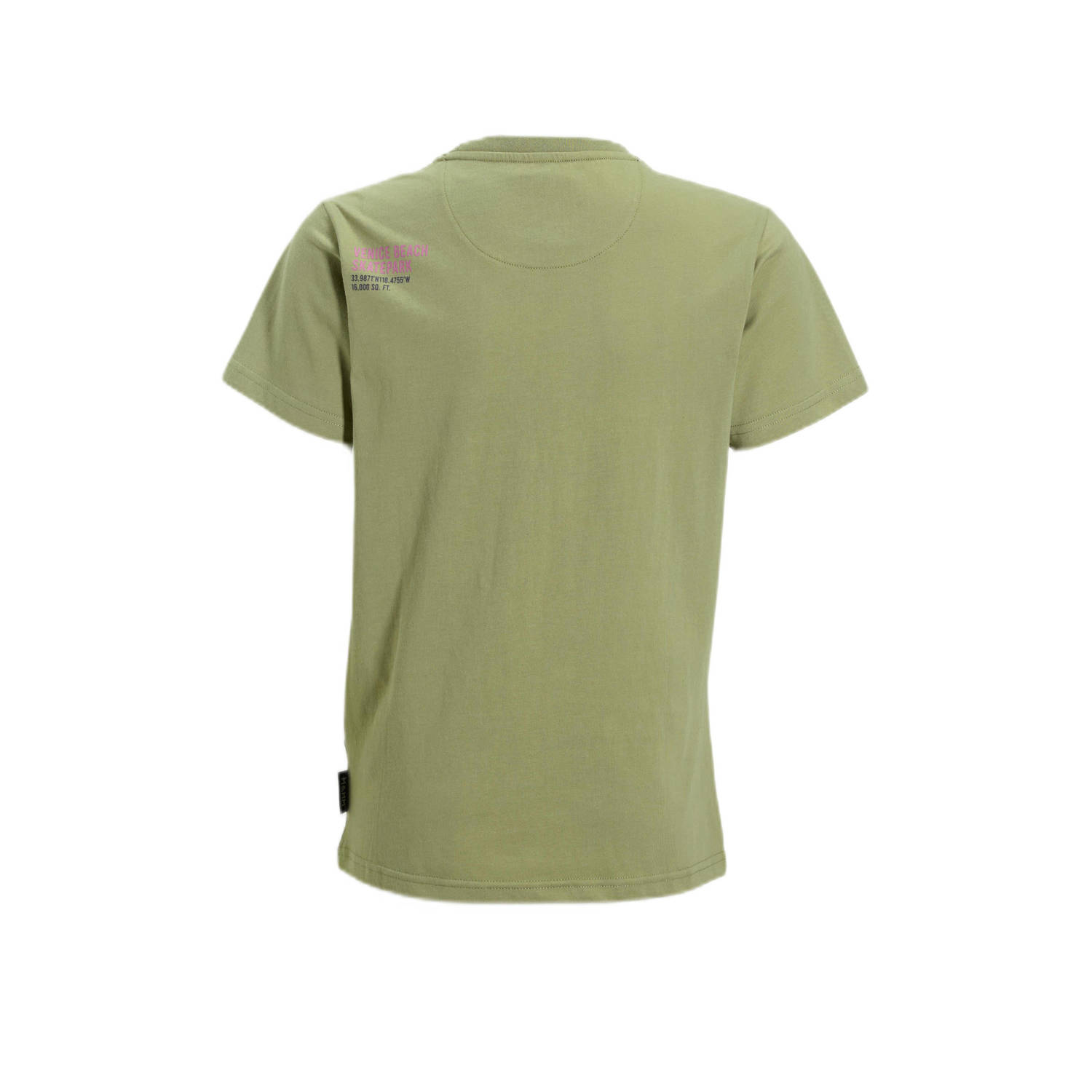 Me & My Monkey T-shirt met printopdruk groen