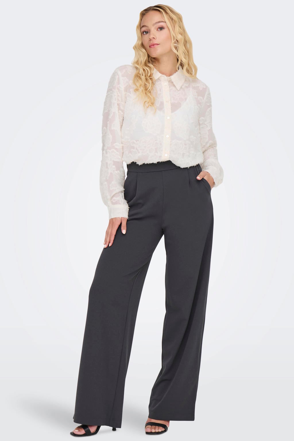 JDY blouse JDYMAIA ecru