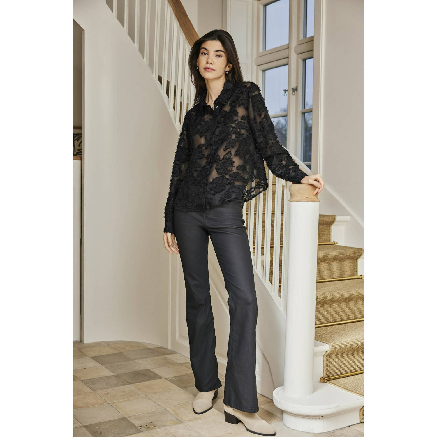 JDY blouse MAIA zwart