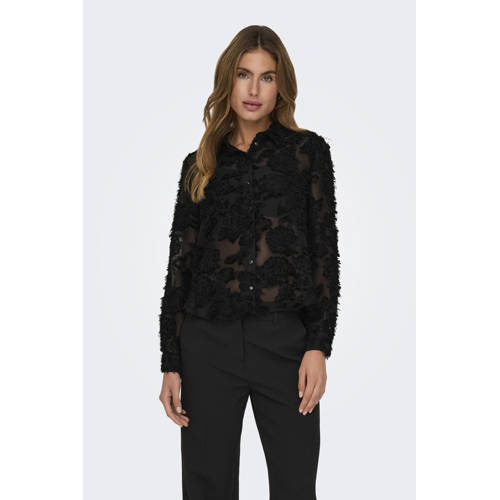 JDY blouse JDYMAIA zwart afbeelding