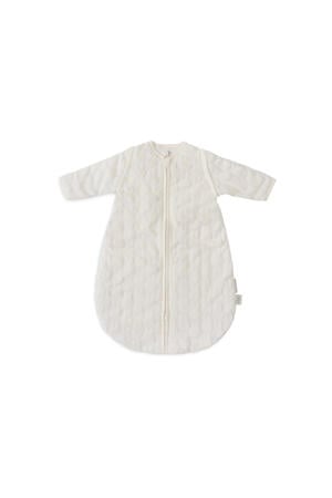 slaapzak met afritsbare mouw Miffy Jacquard - Ivory