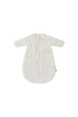 slaapzak met afritsbare mouw Miffy Jacquard - Ivory