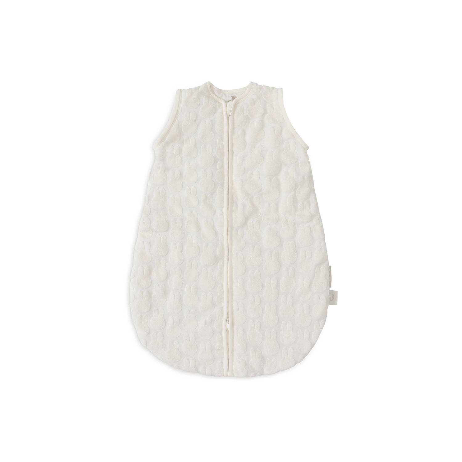 Jollein slaapzak met afritsbare mouw Miffy Jacquard Ivory