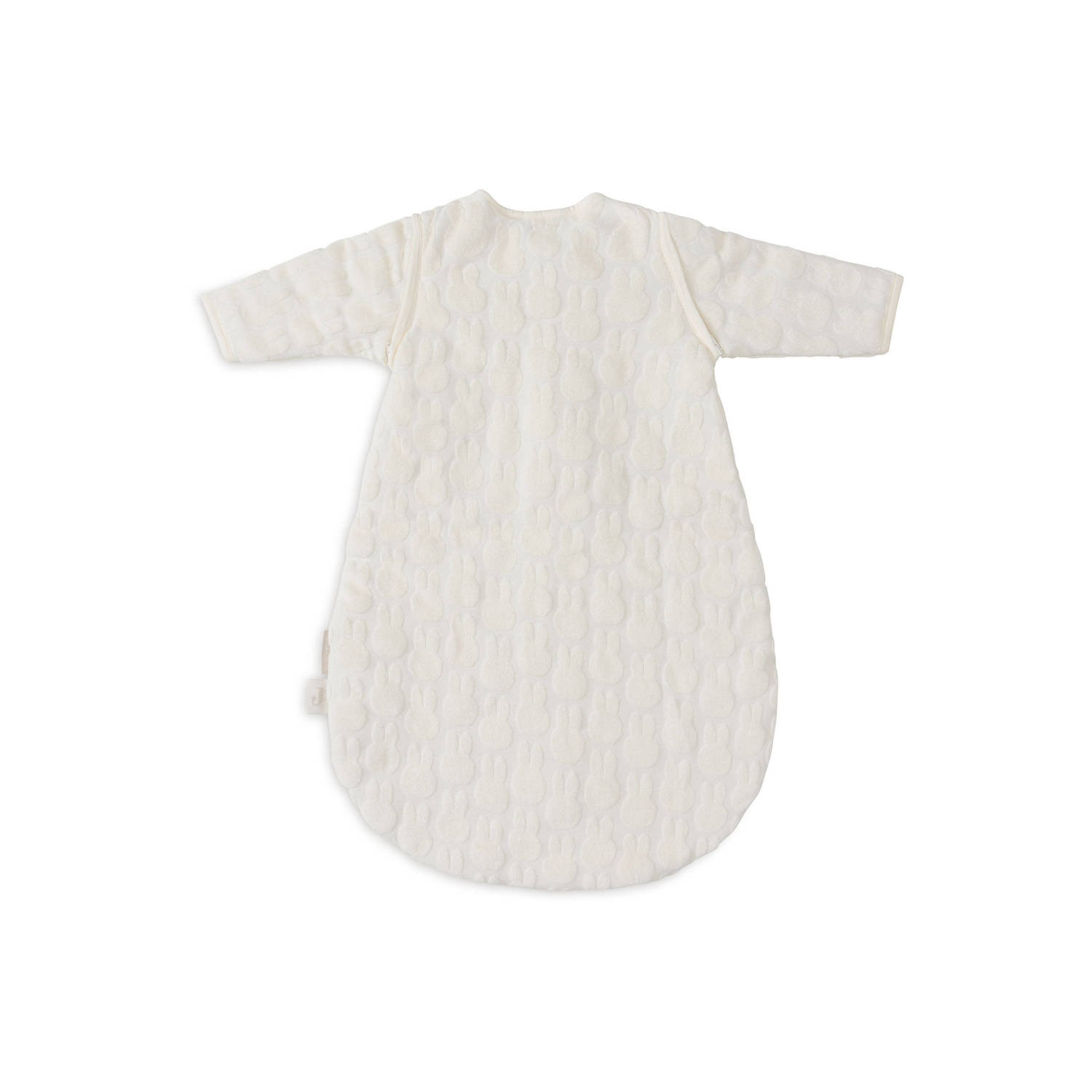 Jollein slaapzak met afritsbare mouw Miffy Jacquard Ivory