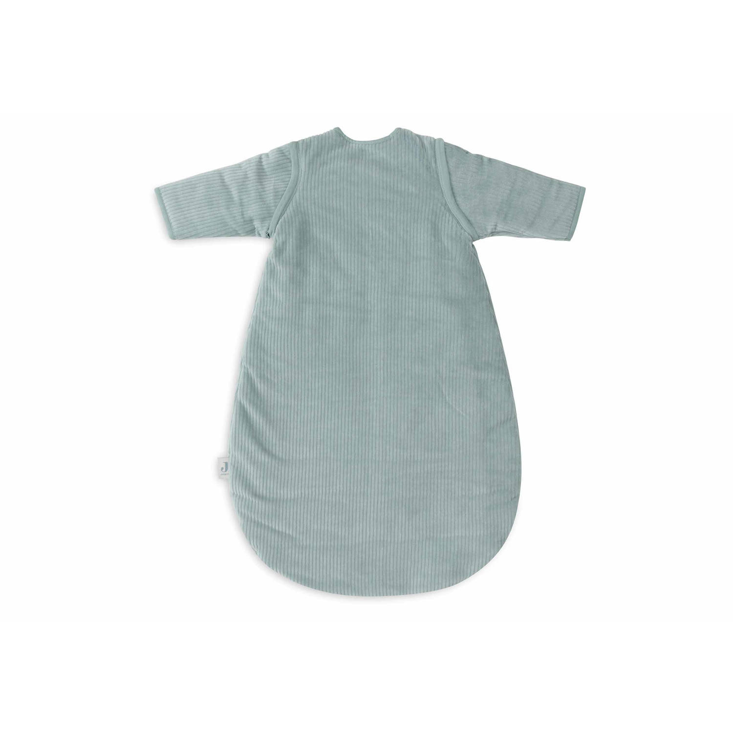 Jollein slaapzak met afritsbare mouw Rib Sea Green