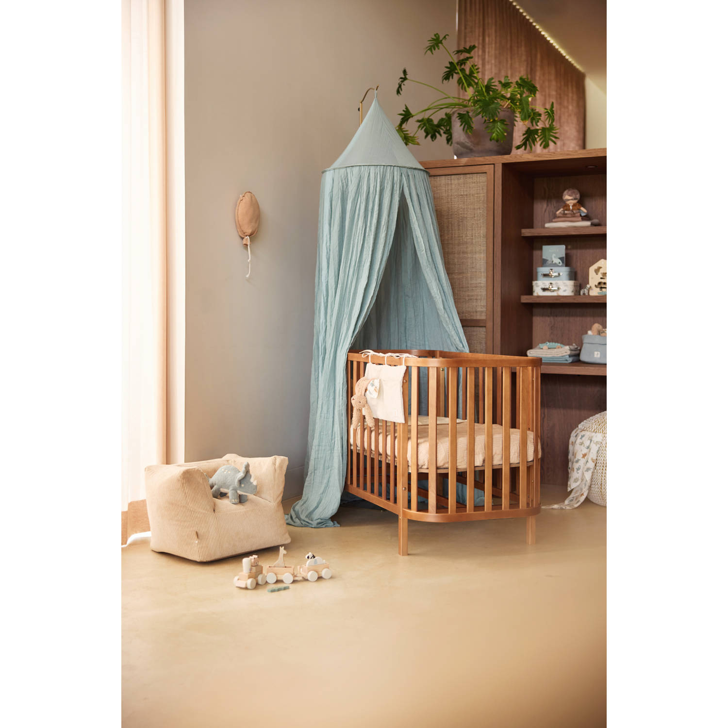 Jollein vintage sluier 155 cm Sea Green