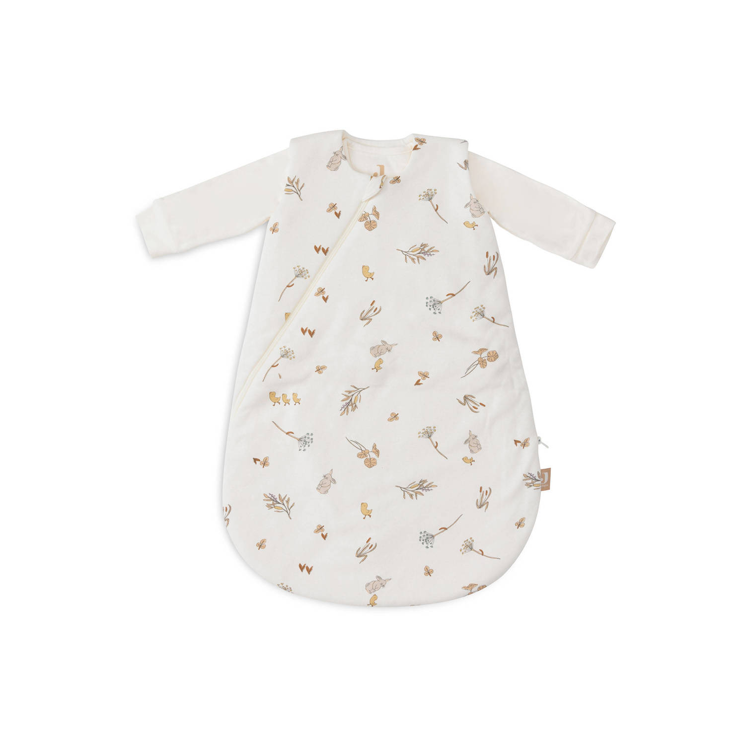 Jollein 4-seizoenen newborn slaapzak Riverside ecru groen beige