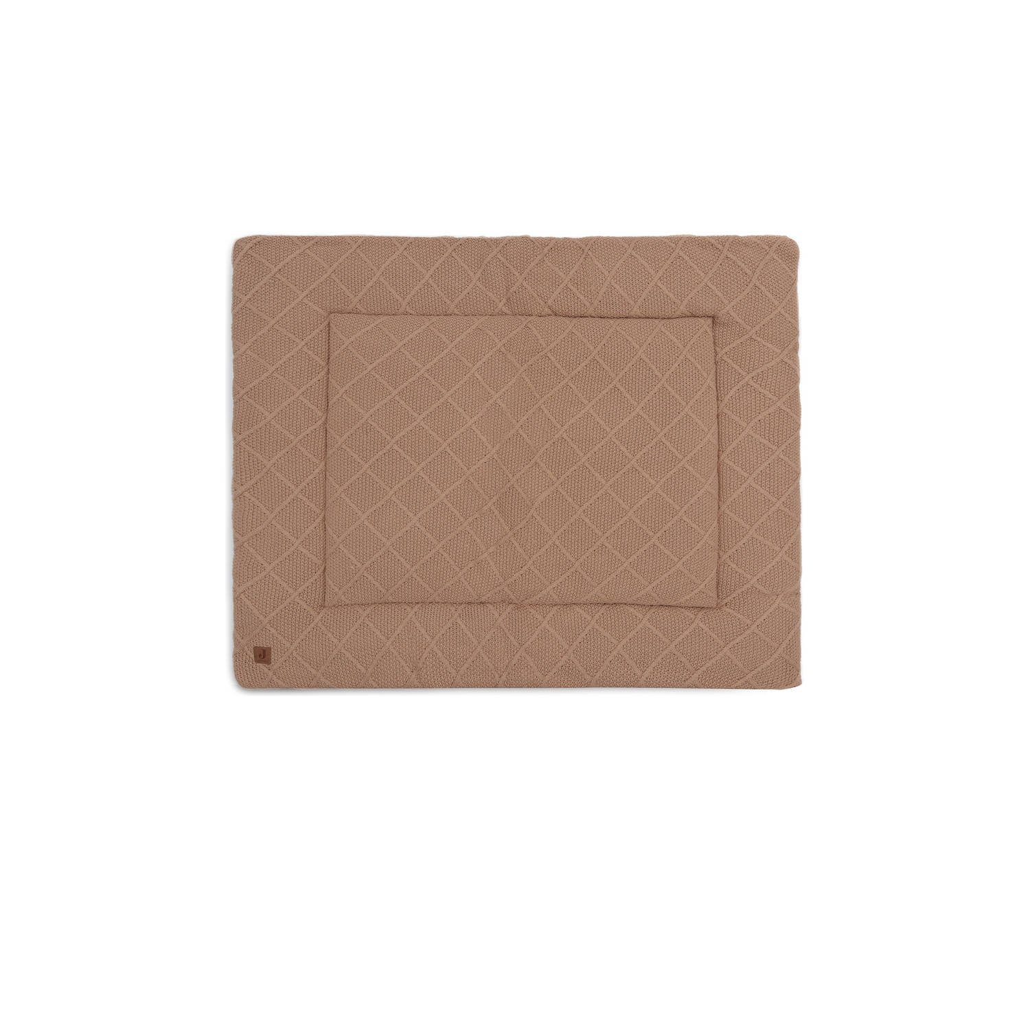 Jollein boxkleed Check Knit Biscuit