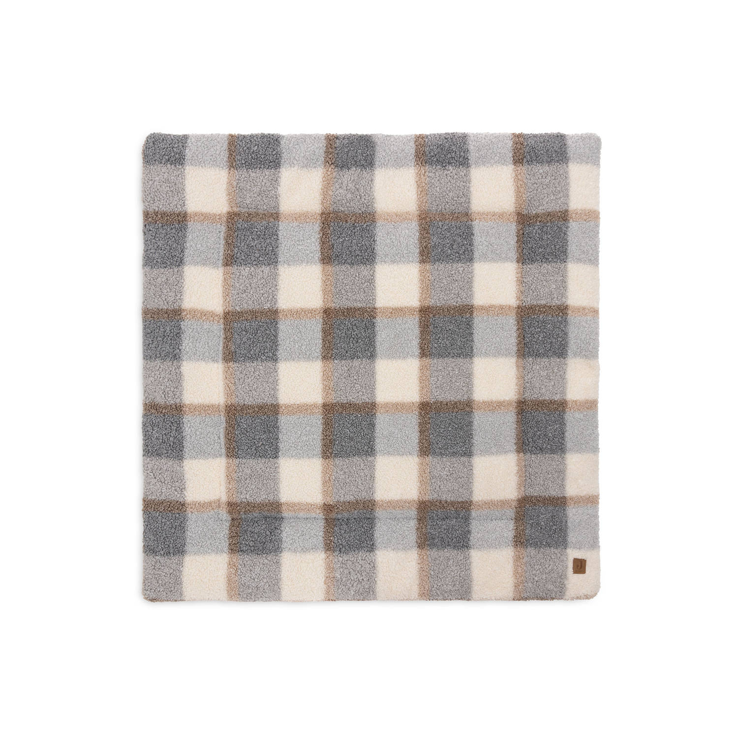 Jollein vierkant boxkleed Check Boucle