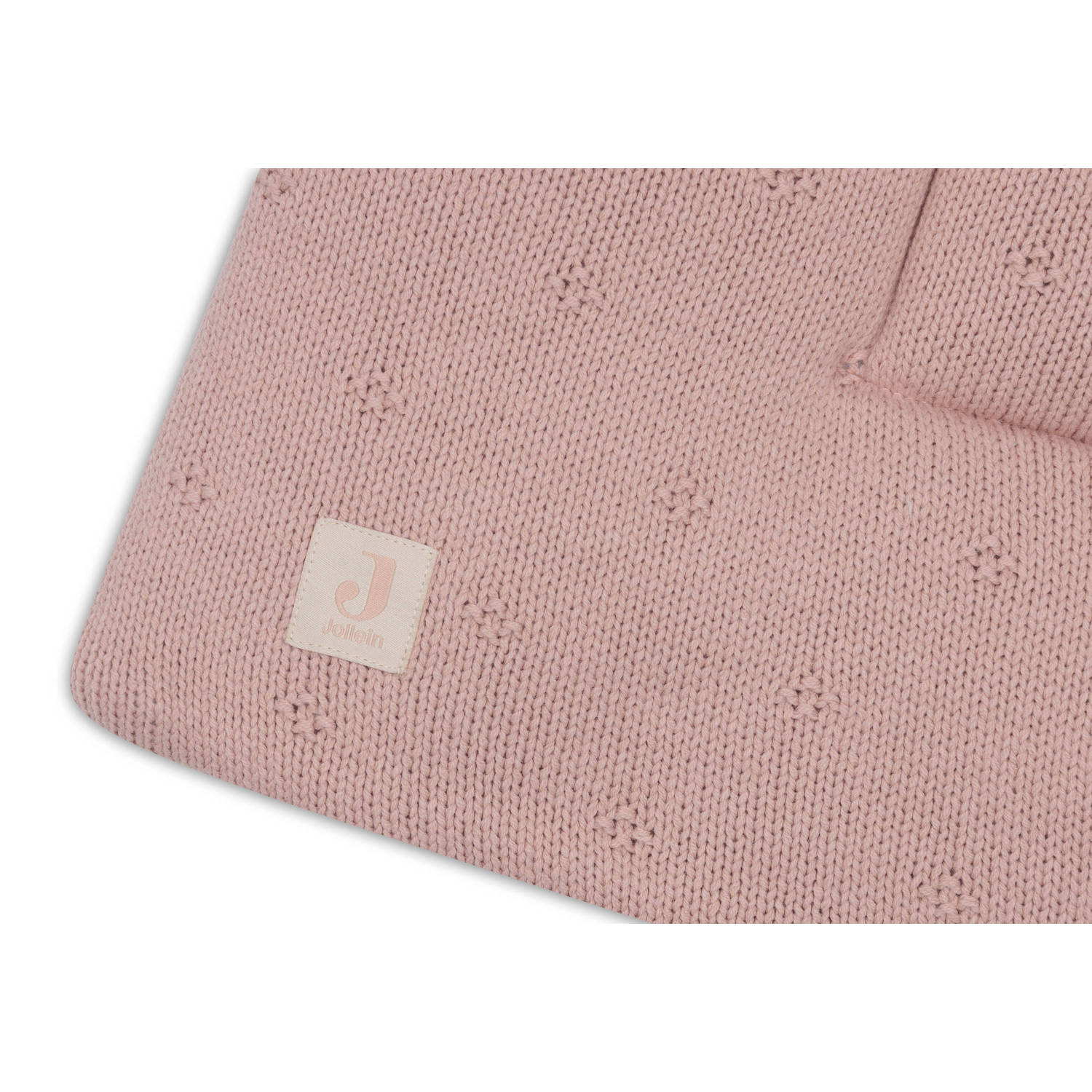Jollein boxkleed Cosy Knit Wild Rose