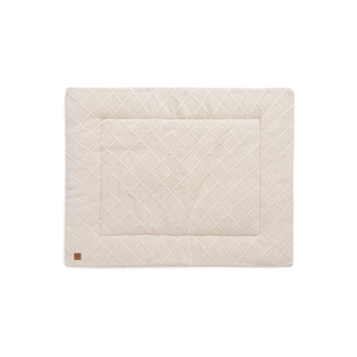 Jollein boxkleed Check Knit - Oatmeal afbeelding