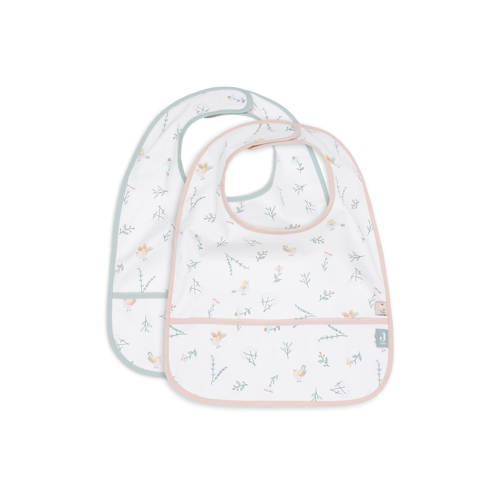 Jollein waterproof slab - Lovely Birds - set van 2 afbeelding
