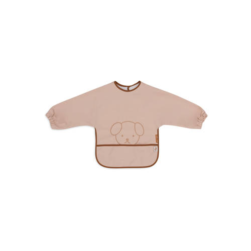 Jollein waterproof slab met mouw Miffy Peekaboo - Wild Rose afbeelding