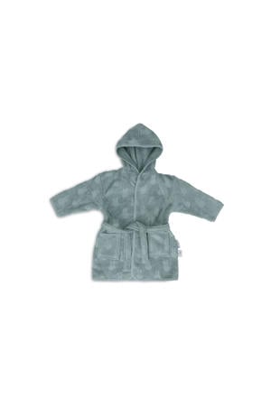 badstof badjas Miffy Jacquard Sea Green