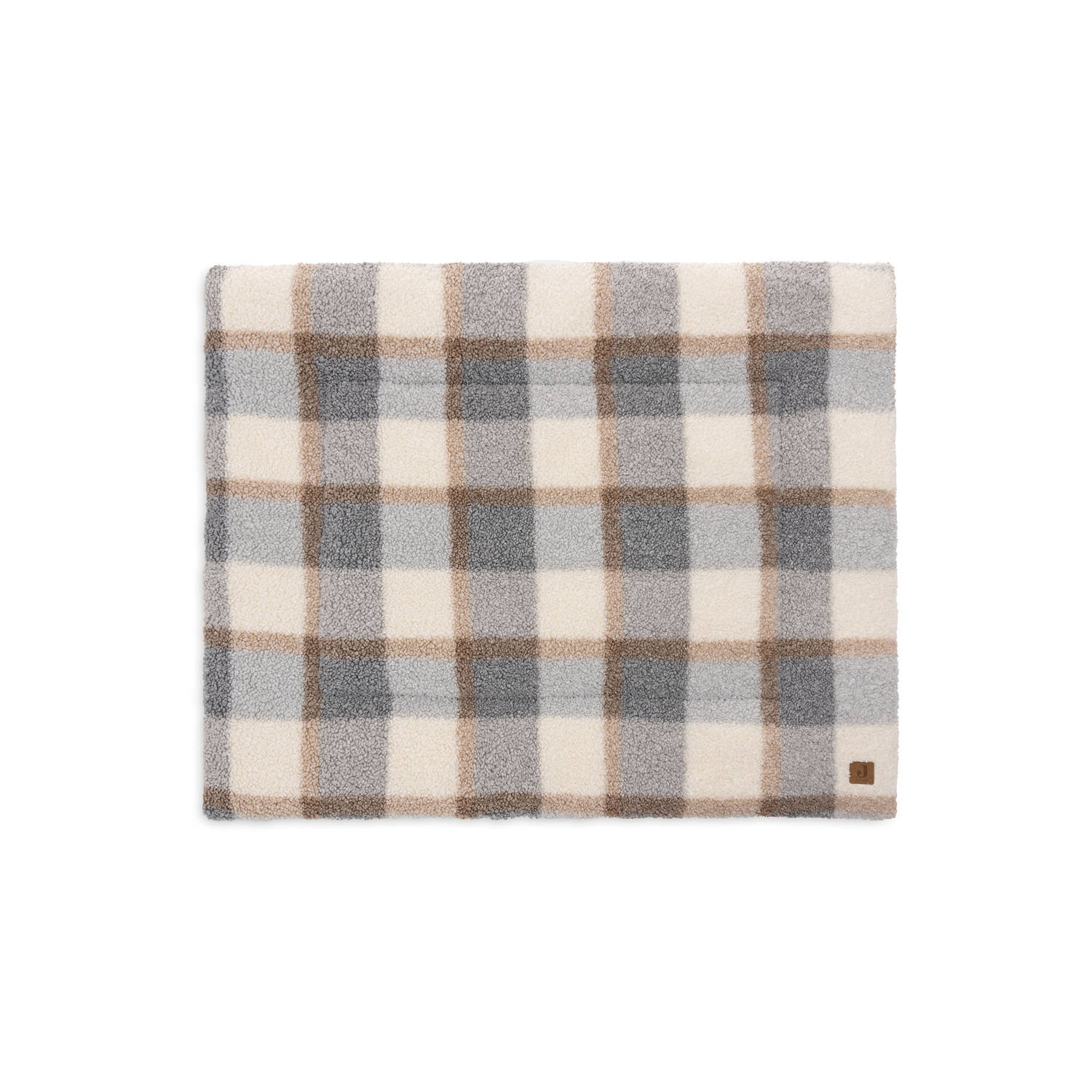 Jollein rechthoekig boxkleed Check Boucle