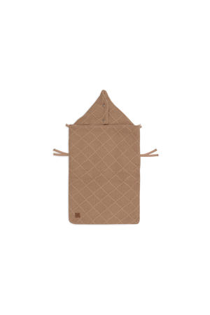voetenzak groep 0+ 3/5 punts Check Knit - Biscuit