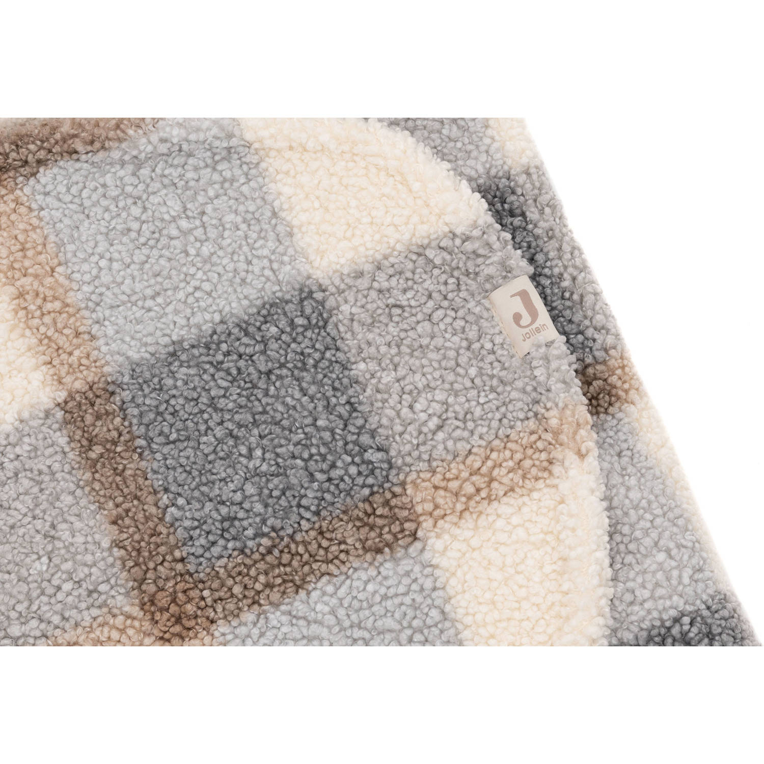 Jollein wikkeldeken Bunny Check Boucle