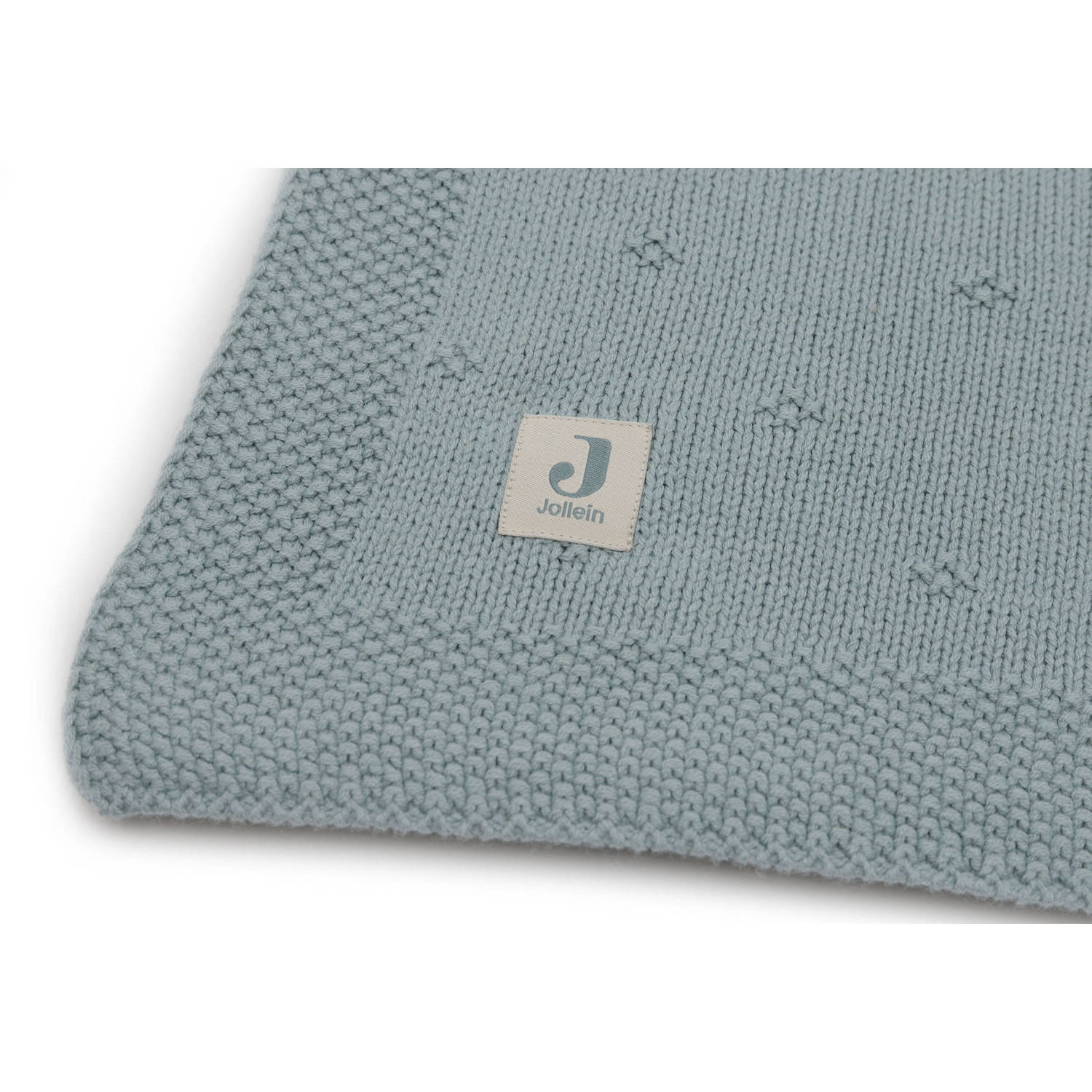 Jollein wiegdeken Cosy Knit Sea Green