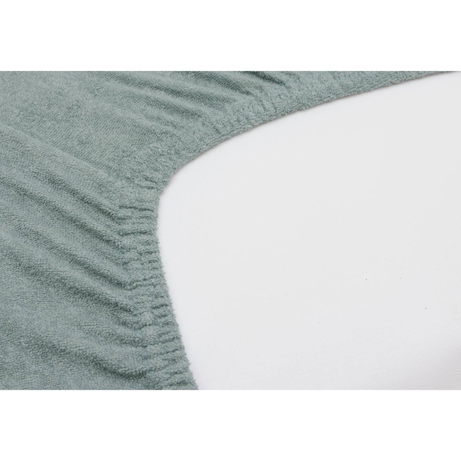 Jollein badstof aankleedkussenhoes set van 2 Sea Green