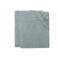 Jollein badstof aankleedkussenhoes - Sea Green (set van 2)