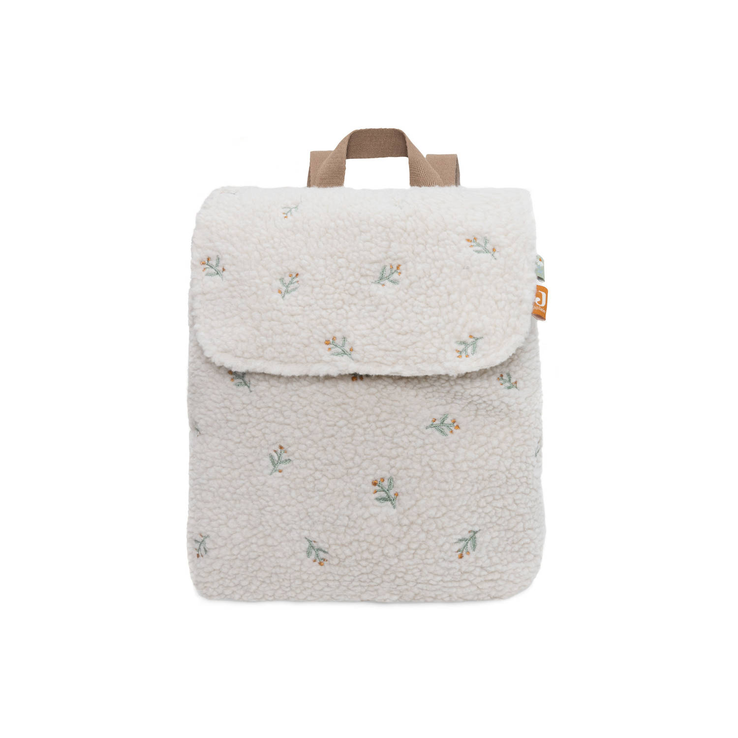 Jollein rugtas Teddy Lovely offwhite groen