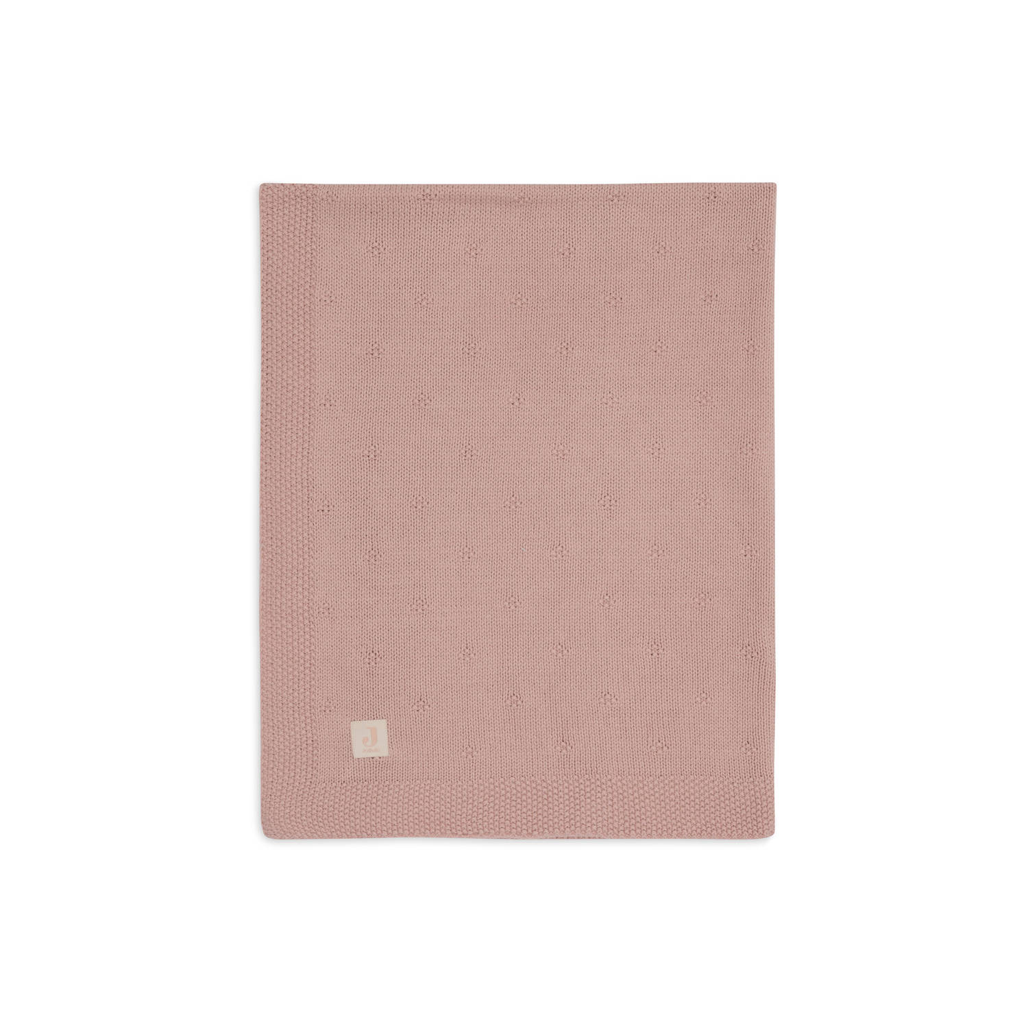 Jollein ledikantdeken Cosy Knit Wild Rose