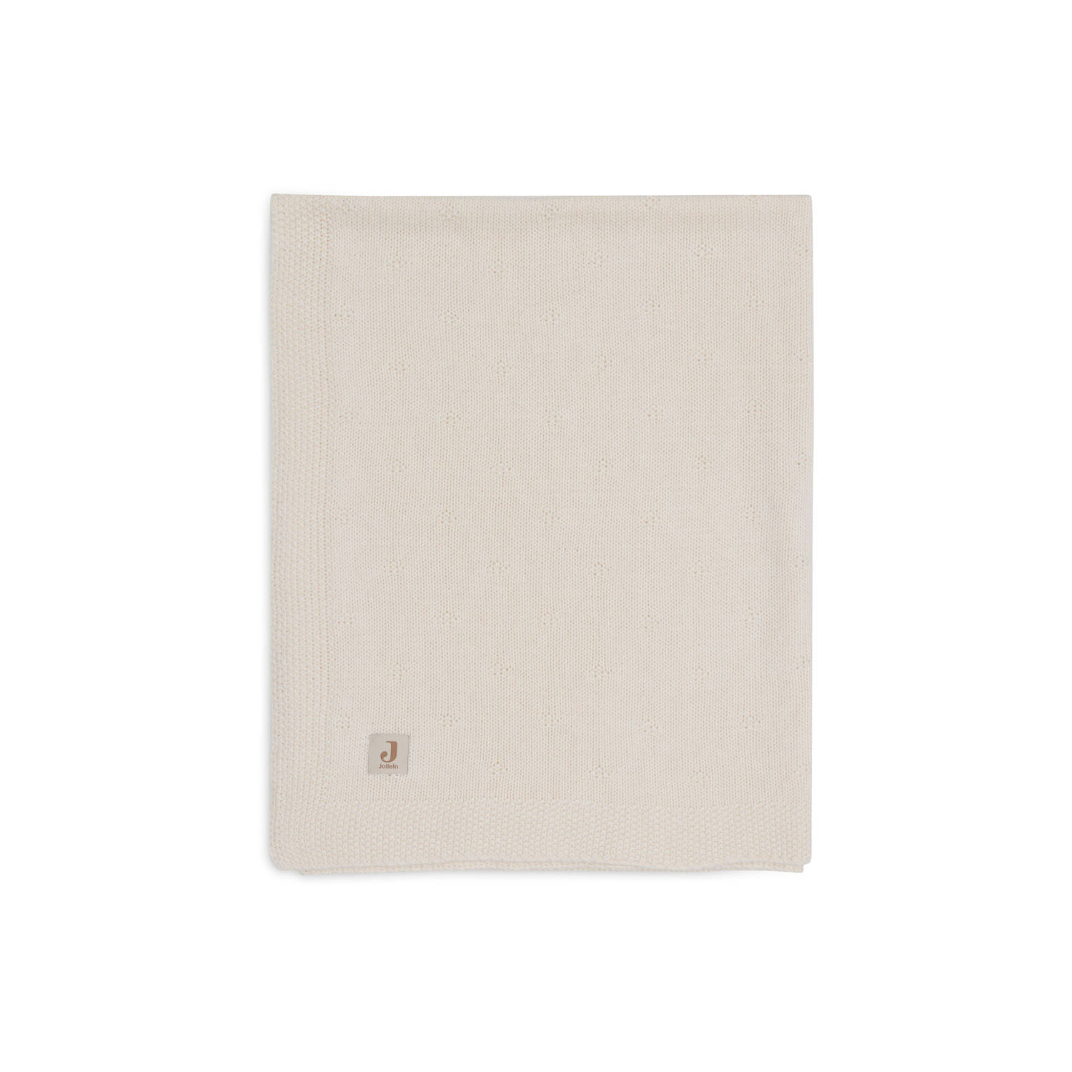 Jollein ledikantdeken Cosy Knit Ivory