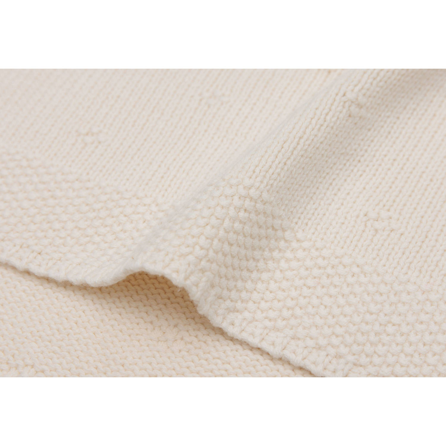Jollein ledikantdeken Cosy Knit Ivory