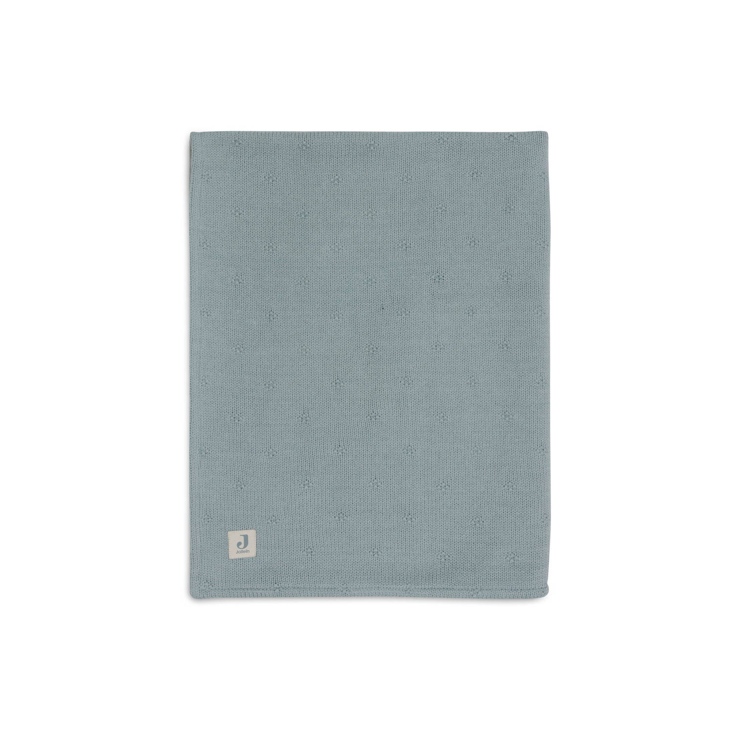 Jollein wiegdeken Cosy Knit Sea Green Velvet