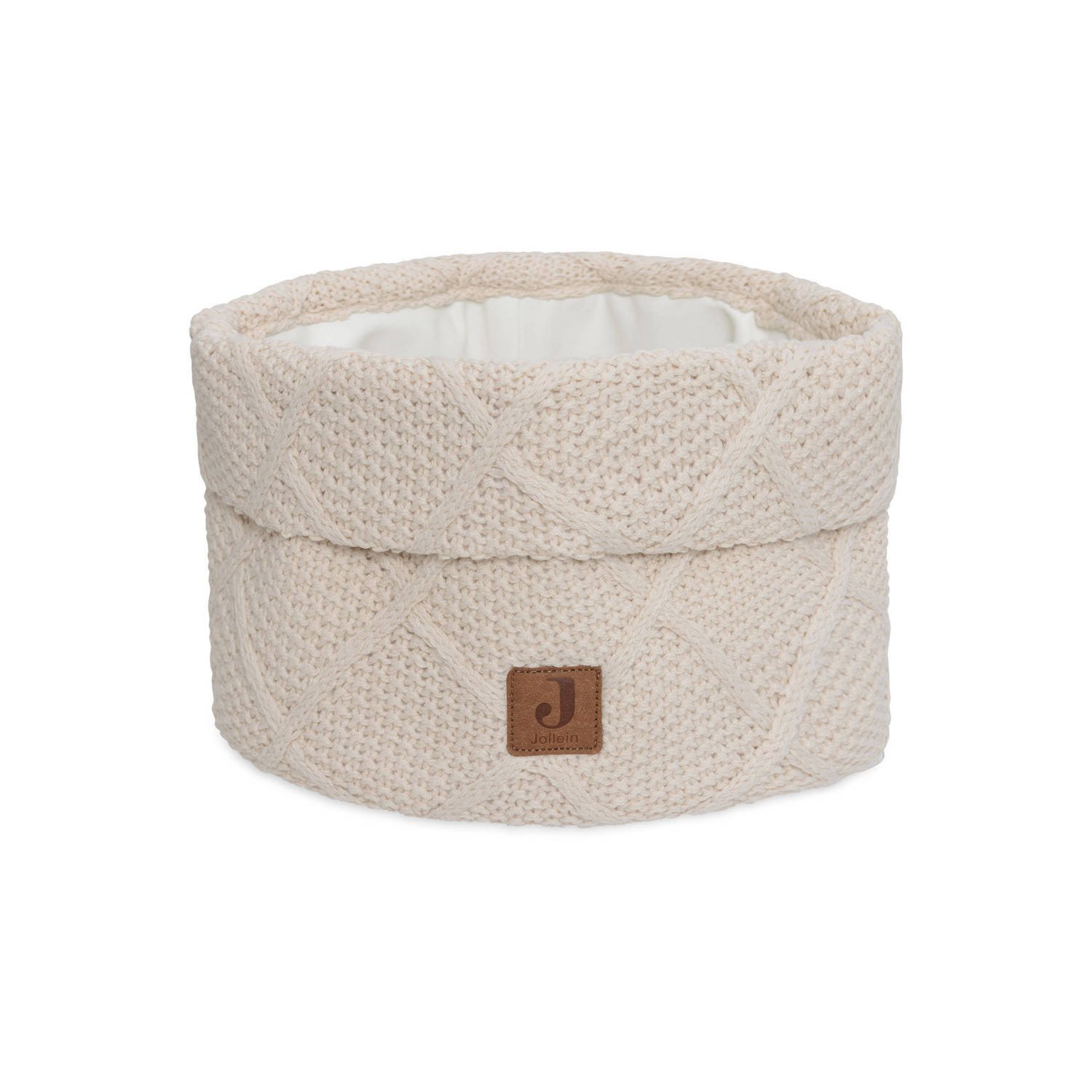 Jollein commode dje Check Knit Oatmeal