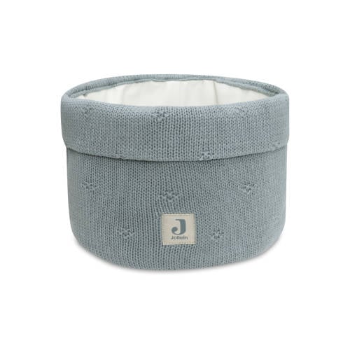 Jollein commodemandje Cosy Knit - Sea Green afbeelding