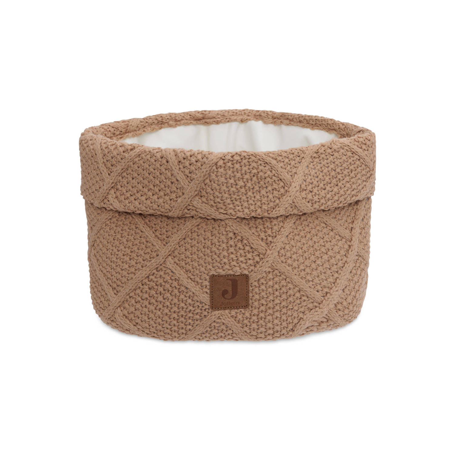 Jollein commode dje Check Knit Biscuit