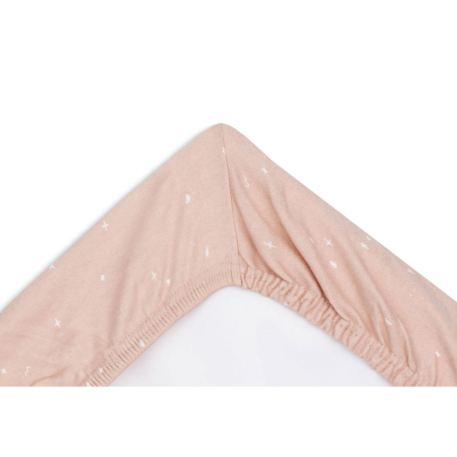 Jollein jersey aankleedkussenhoes Twinkling -Wild Rose
