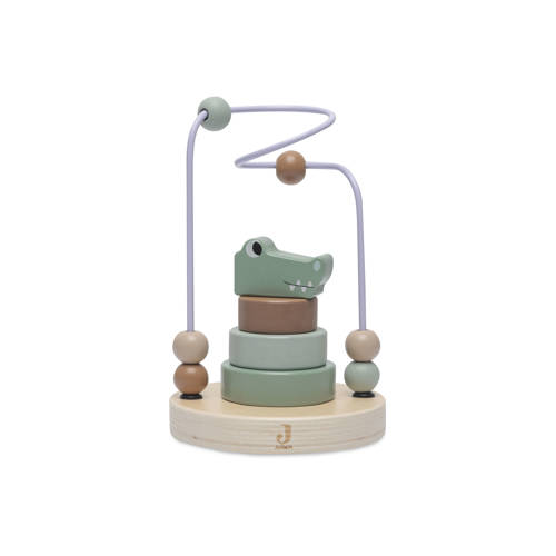 Jollein houten spiraal Jungle Jambo - Croco afbeelding