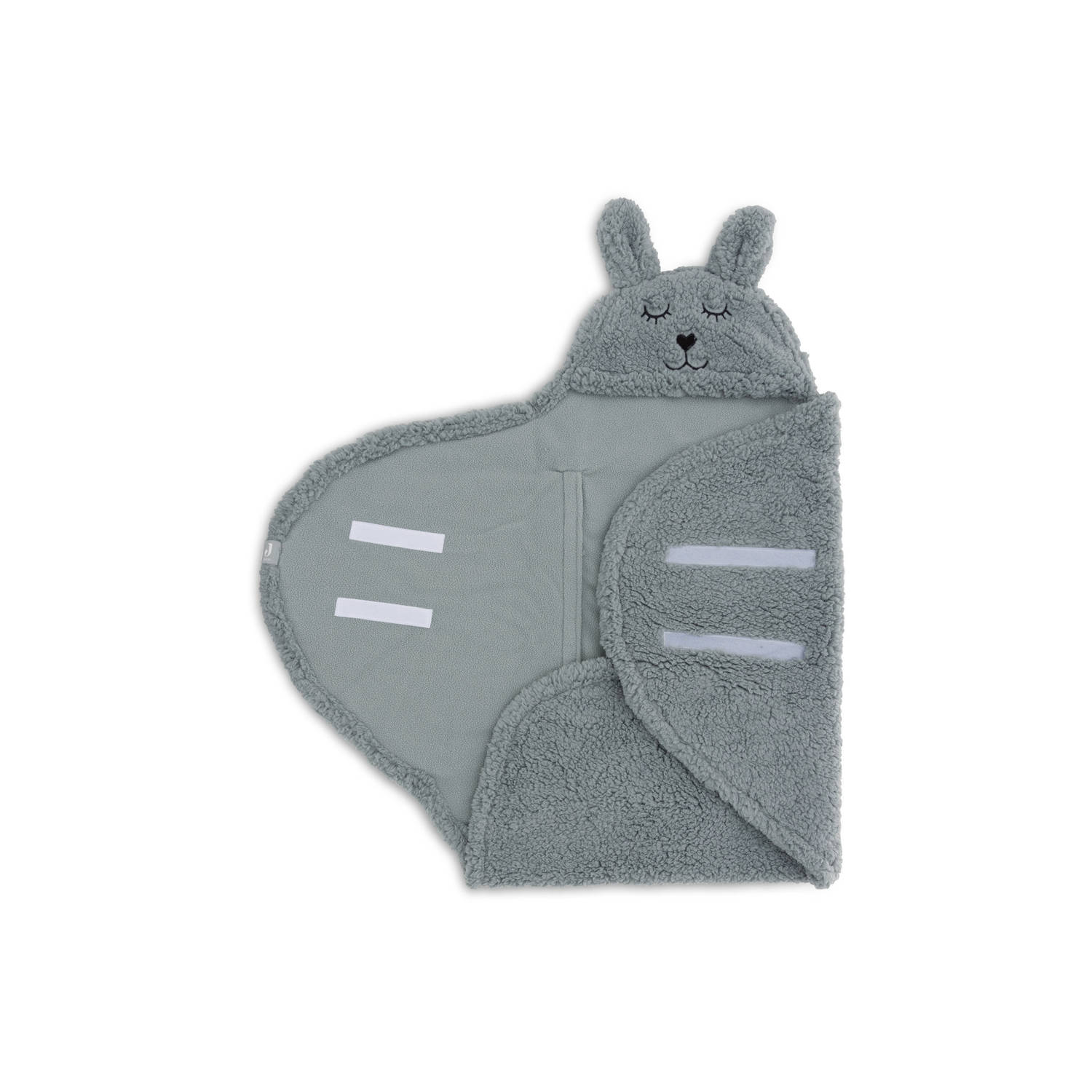 Jollein wikkeldeken Bunny Sea Green