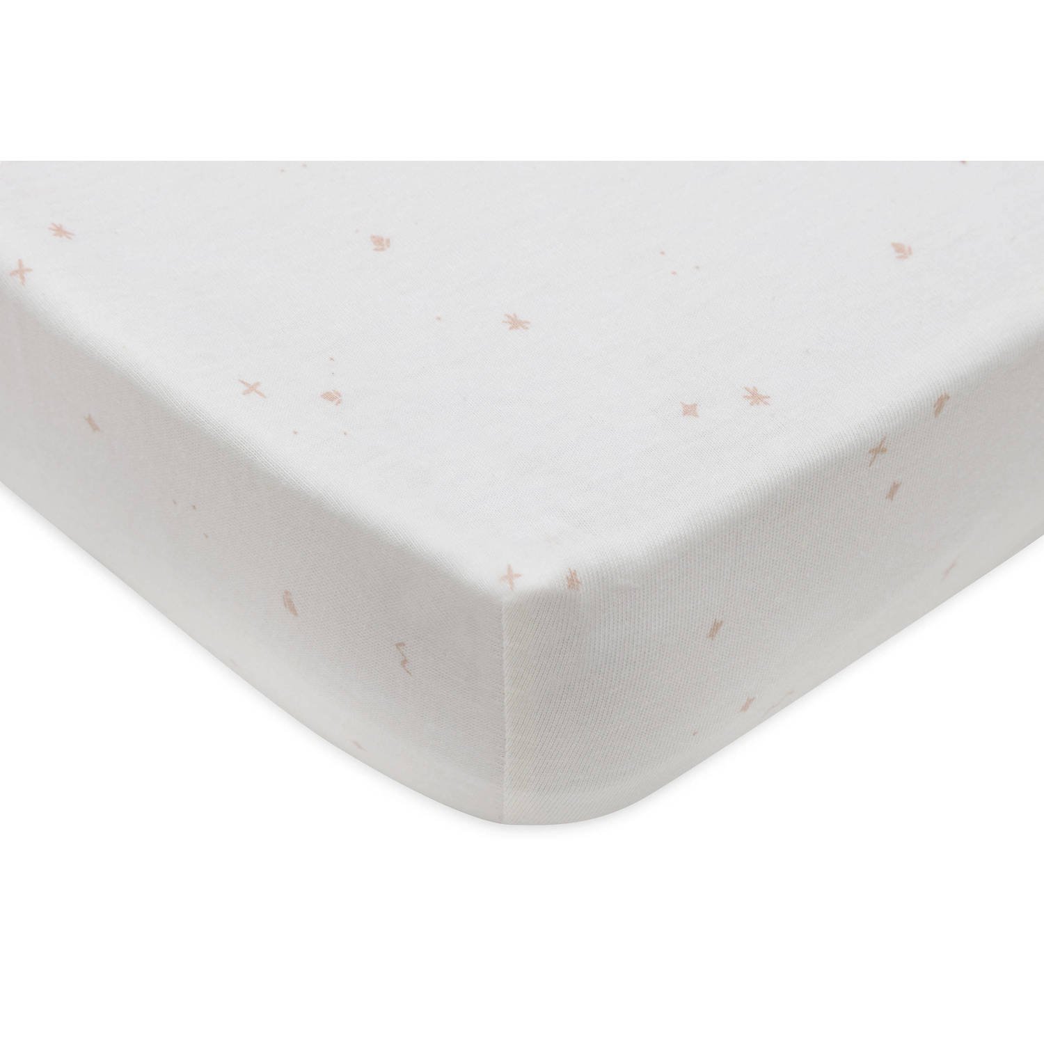 Jollein jersey ledikant hoeslaken Twinkling Wild Rose