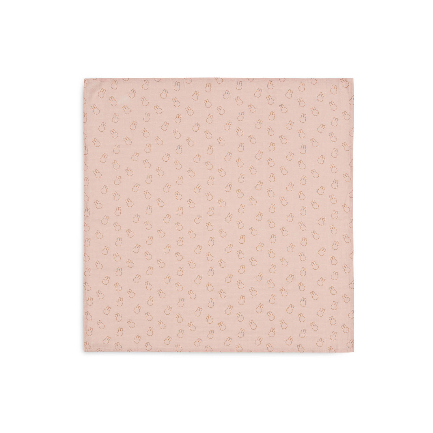 Jollein hydrofiele doek small set van 3- Miffy Silhouettes Wild Rose