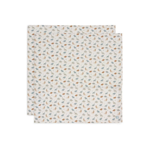 Jollein hydrofiele doek large - set van 2 Roarsome afbeelding