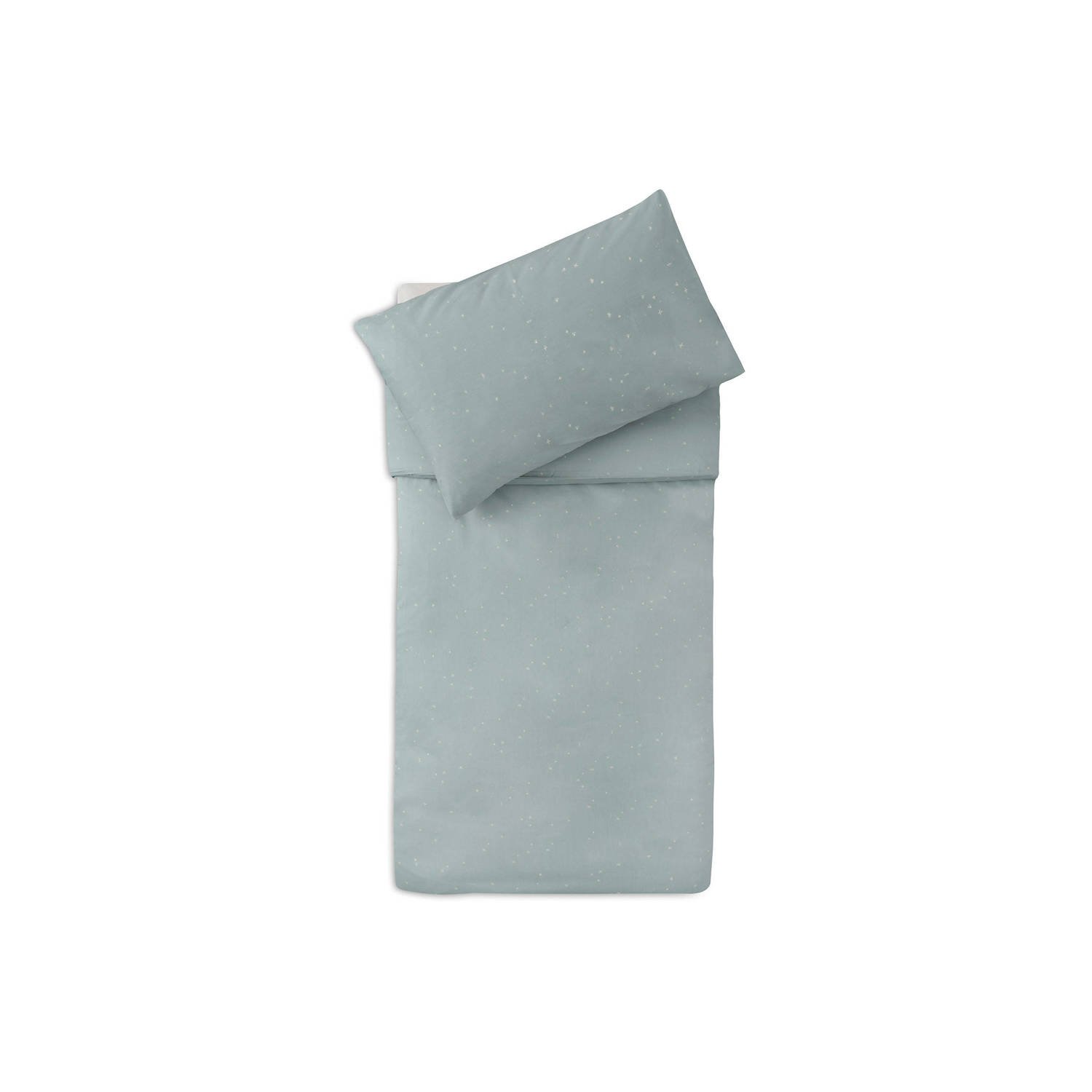 Jollein ledikant dekbedovertrek Twinkling Sea Green