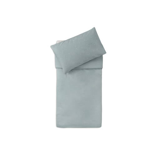 Jollein ledikant dekbedovertrek Twinkling Sea Green afbeelding