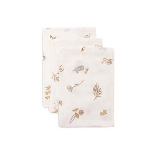 Jollein hydrofiel washandje - set van 3- Riverside afbeelding
