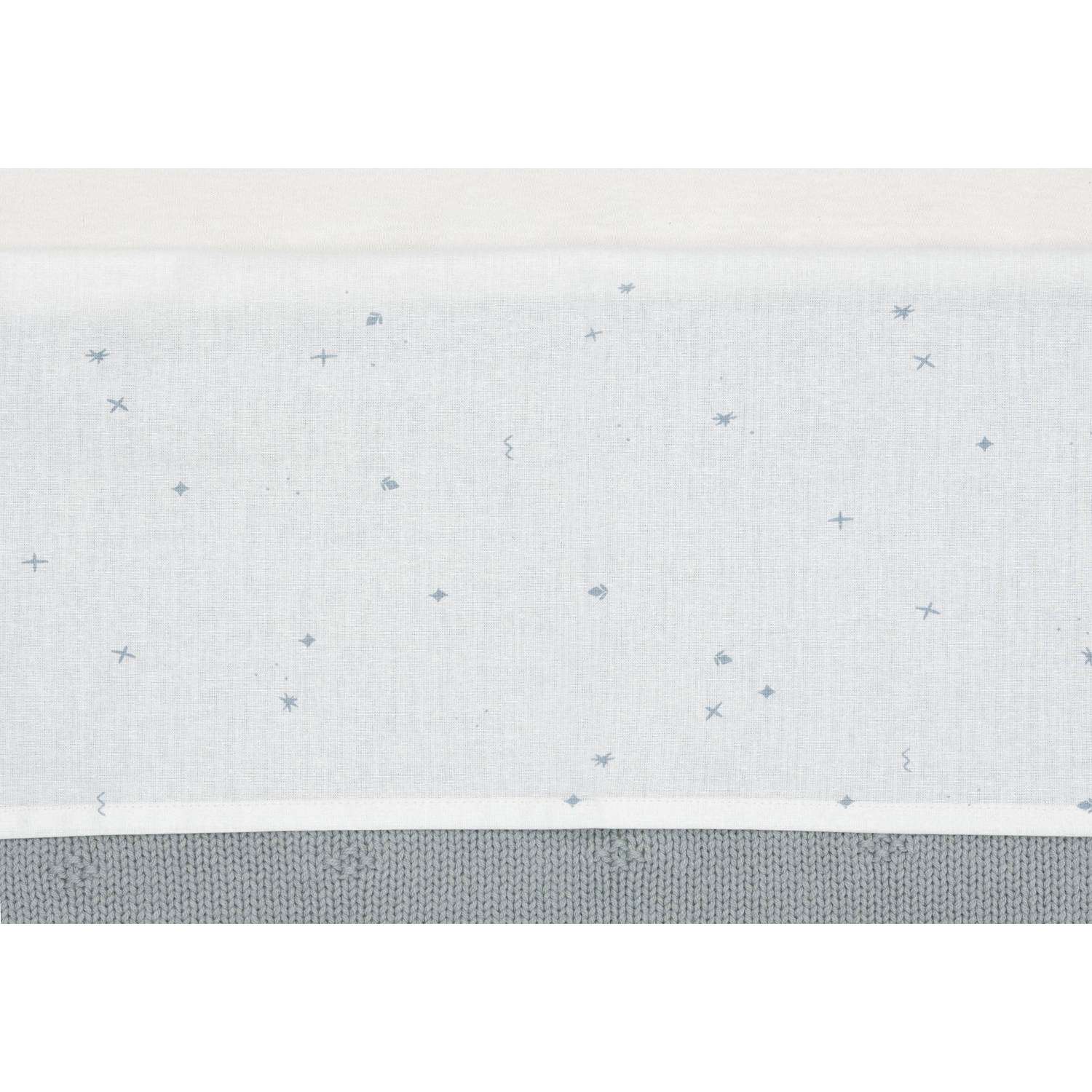 Jollein ledikantlaken Twinkling Sea Green