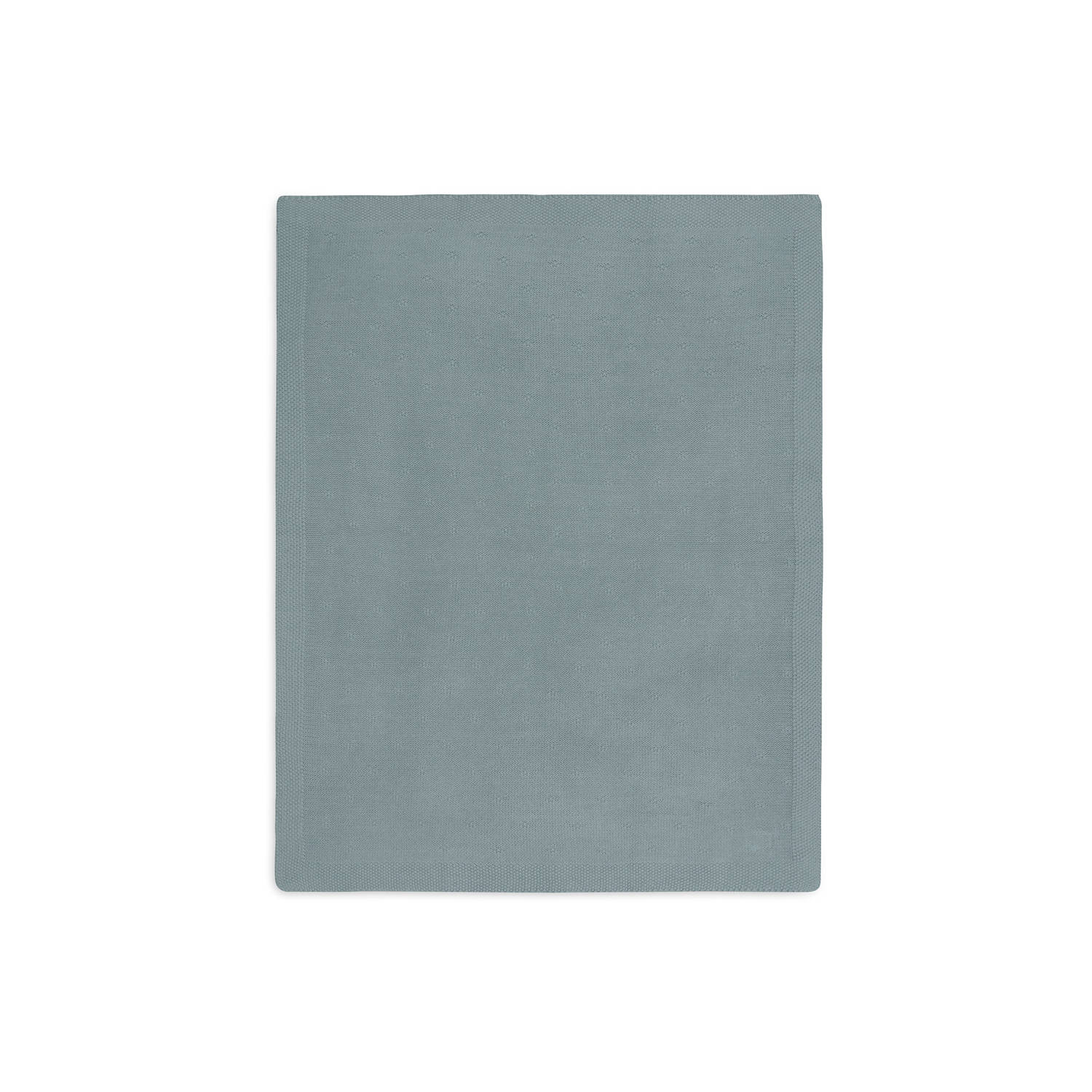 Jollein ledikantdeken Cosy Knit Sea Green