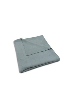 ledikantdeken Cosy Knit - Sea Green