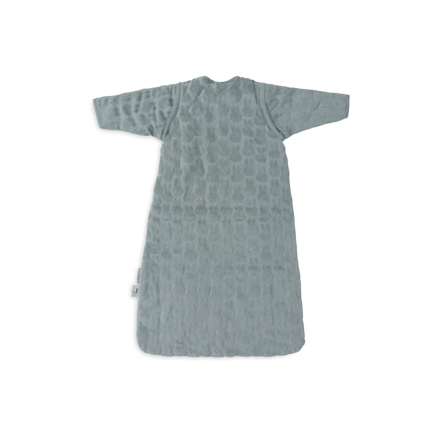 Jollein slaapzak met afritsbare mouw Miffy Jacquard Sea Green