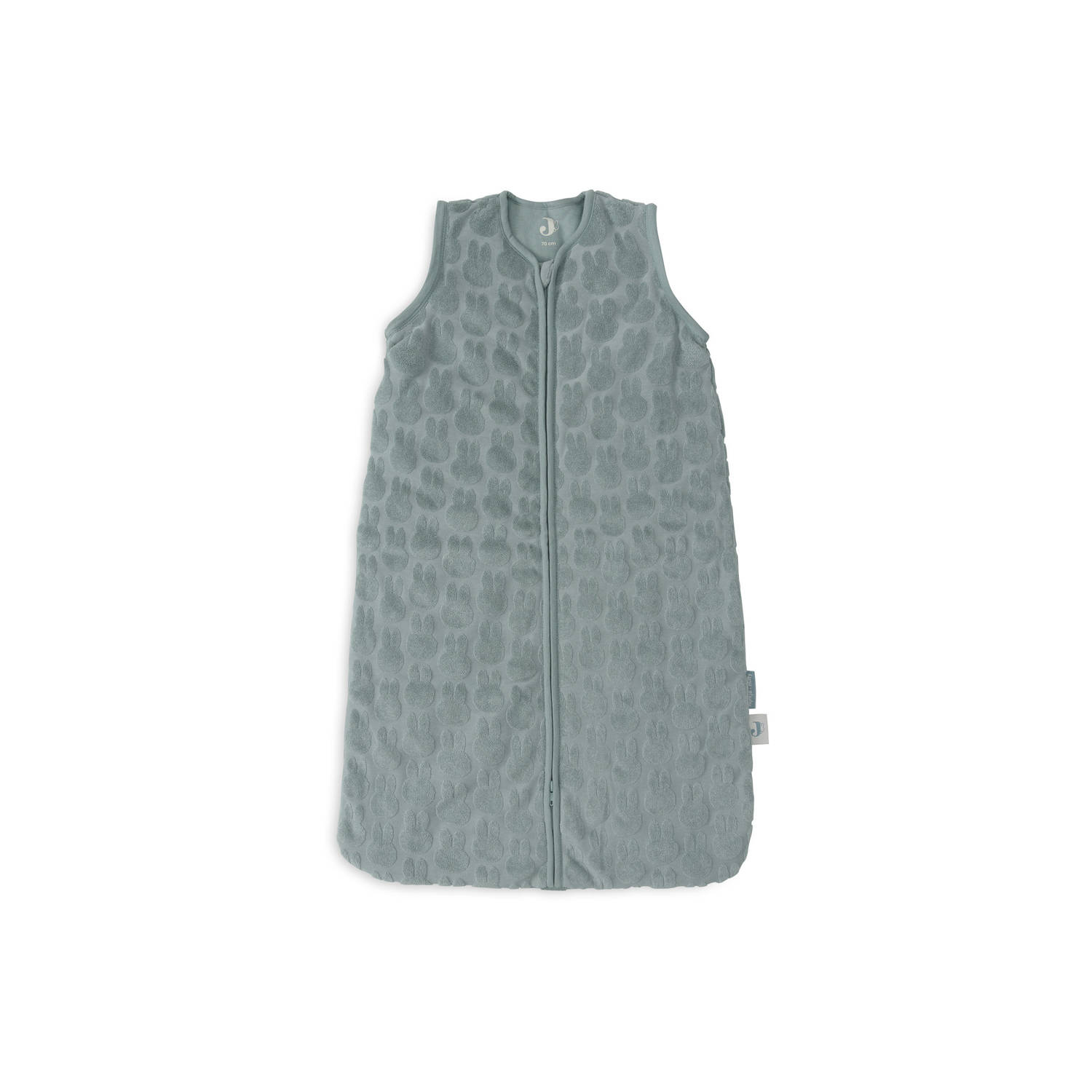 Jollein slaapzak met afritsbare mouw Miffy Jacquard Sea Green